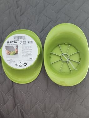 IKEA SPRITTA Apple Slicer in Lime Green